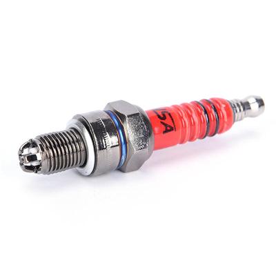 Design Zündkerze A7Tc A7Tjc 3 Elektroden Gy6 50Cc-125Cc Moped Roller ATV Quads