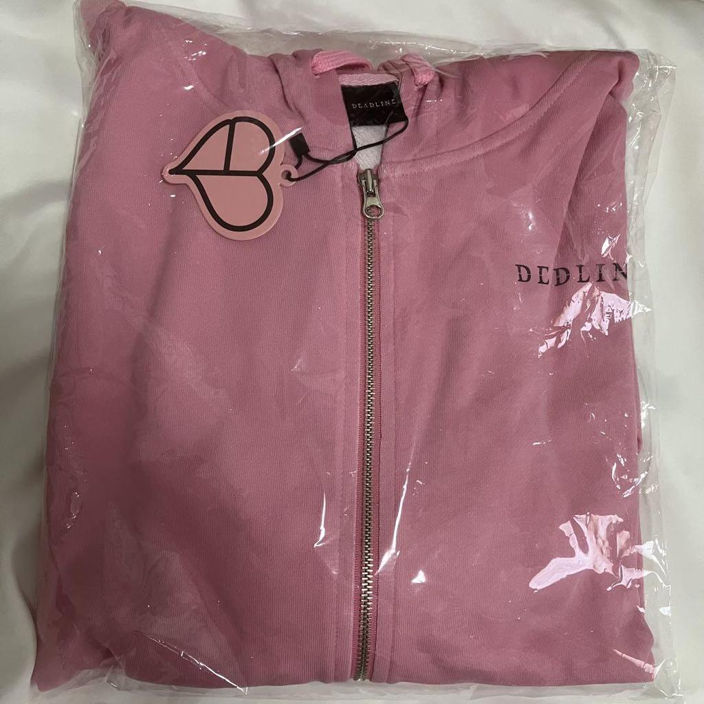 [USED] BLACKPINK DEADLINE HOODIE Hoodie, Size M, Pink