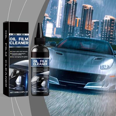 Car Oil Film Cleaner, Car Window Rain And Fog Cleaning Coating Agent, Car Glass Cleaner 100ml