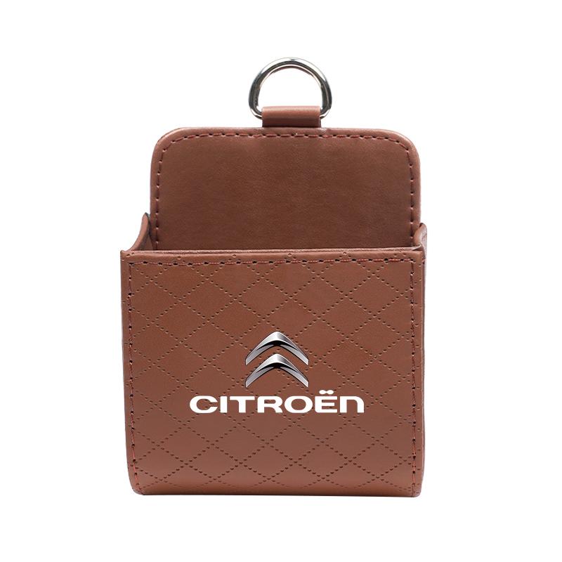 Car Air Outlet Storage Box Mobile Phone Key Organizer For Citroen C5X e-C4 X e-C3 C4 C3 C5 Berlingo C-Elysee C-Crosser C1 C6 C2