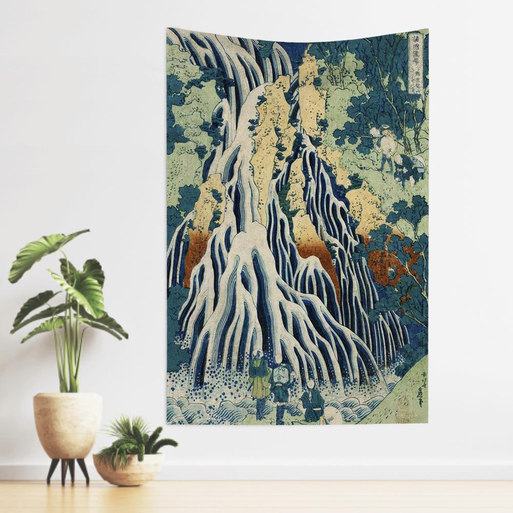 Katsushika Hokusai Tapestry Room Decor Wall Cloth Party Hanging Background Room Decor Baby Room