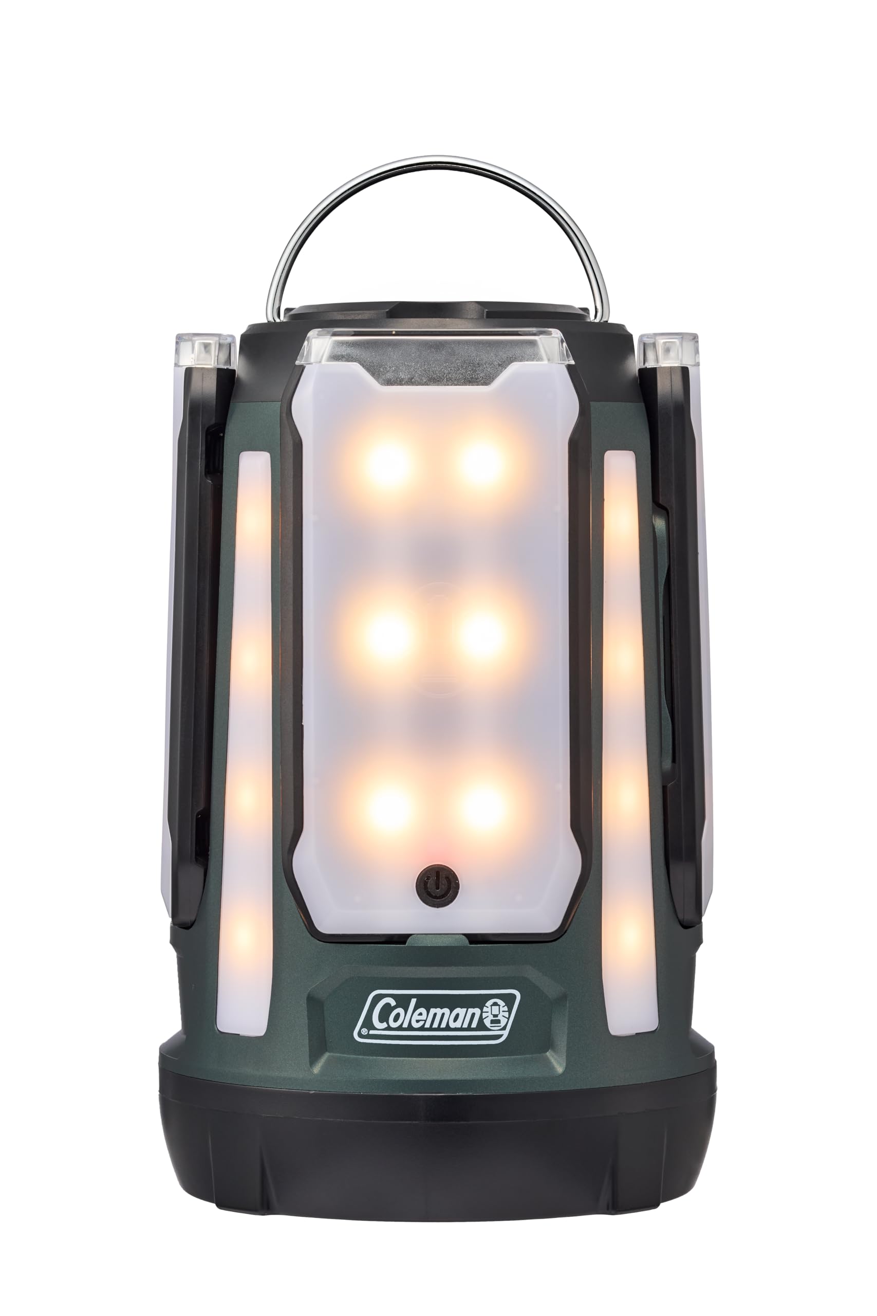 Coleman Quad Multi-Panel Lantern Plus (Green)