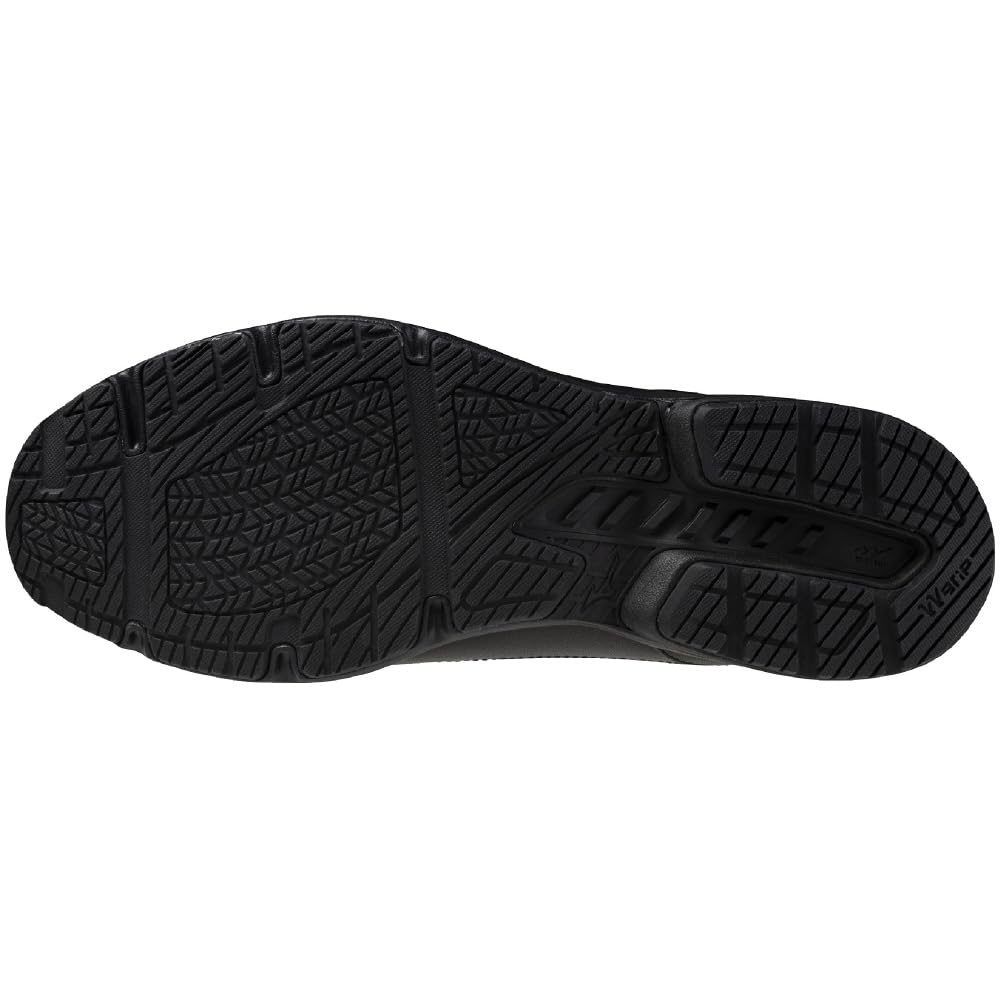 Mizuno LD40 VII Lightweight Walking Wide Zippered Inner Casual Size 3E Shoes, Fit, Shoe, Sneakers, Men's, Black, 21.0 Cm,