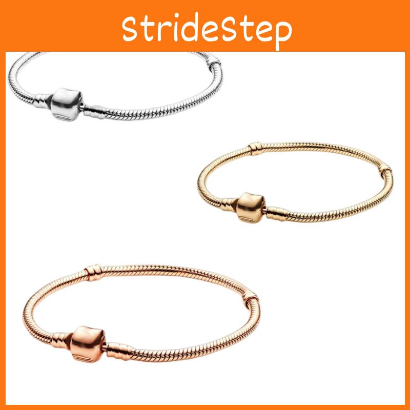 Pandora Heart Shape Crown Clasp Bracelet In Rose Gold Stylish And Durable Gift