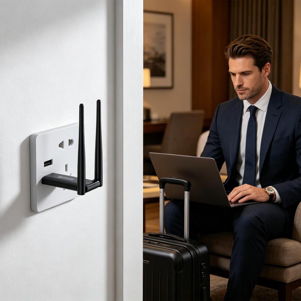 Wireless WiFi Repeater Extender Router WiFi Signal Amplifier Booster Long Range Wi-Fi Repeater Access Point For Home Apartment