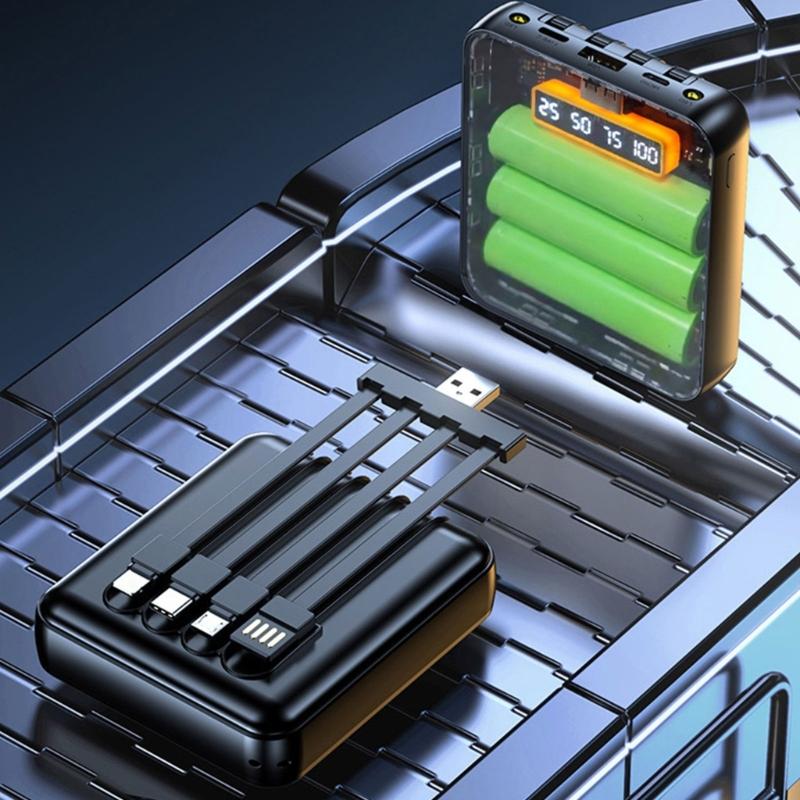 Portable 18650 Battery Storage Box with Fast Charging Function 18650 Battery Box, Quick Charging Power Banks Enclosure