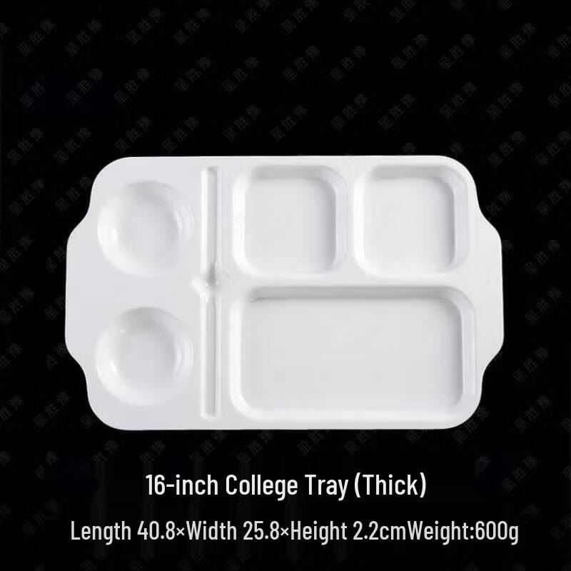 Melamine Multi-Compartment Serving Tray