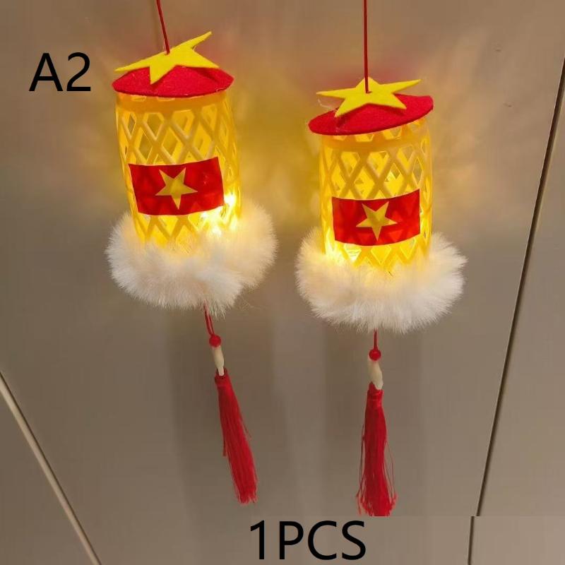 Chinese Mid Autumn Festival Diy Hanging Lantern Handmade Material Traditional Chinese Home Decor