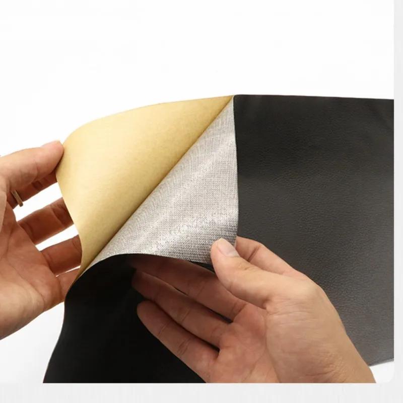 Selbstklebendes Leder für Sofa-Reparaturflicken, Möbel, Tisch, Stuhl, Aufkleber, Sitz, Tasche, Schuh, Bett, Reparatur, Ausbessern von PU-Kunstleder