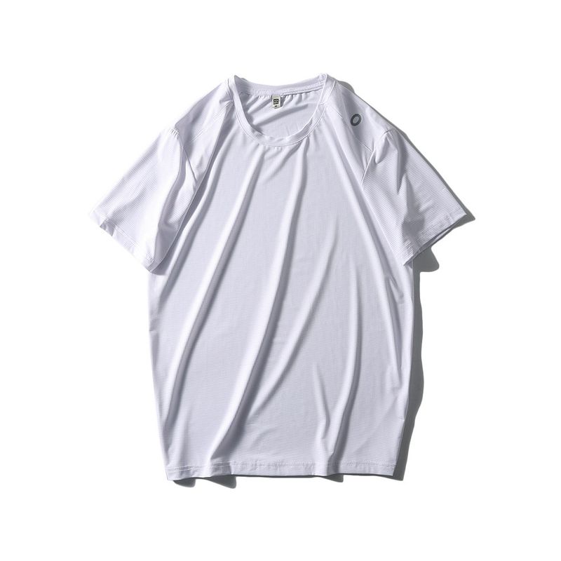 Outdoor Sports Ice Silk Quick-Drying Short-Sleeved T-shirt Men's Summer New Arrival Running Fitness Undershirt Export Men's T-shirt