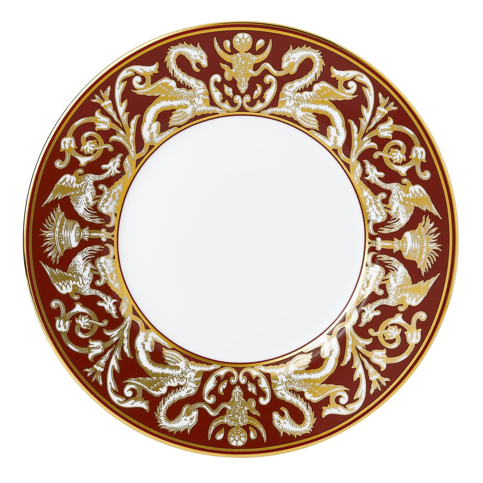 

[Officially Imported] Wedgwood Renaissance Red Accent Plate, 23cm, Wedding Gift, 1058815
