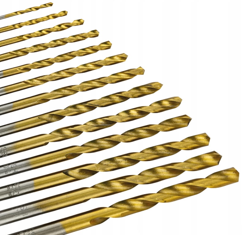 Set Of 13 Hss 1565Mm Steel Metal Drill Bits