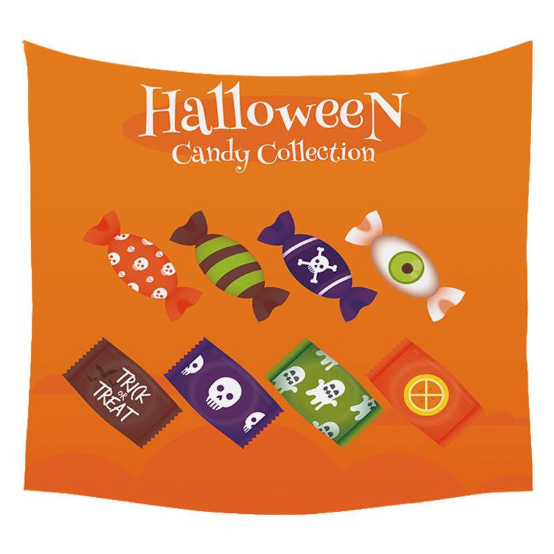 Гобелен с тыквой и летучей мышью — фото 17