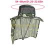 49MD Camouflage Mesh Sun Hat for Various Age Breathable Fisherman Hat with Neckflap Sweat Absorbent Hat for Outdoor Activity