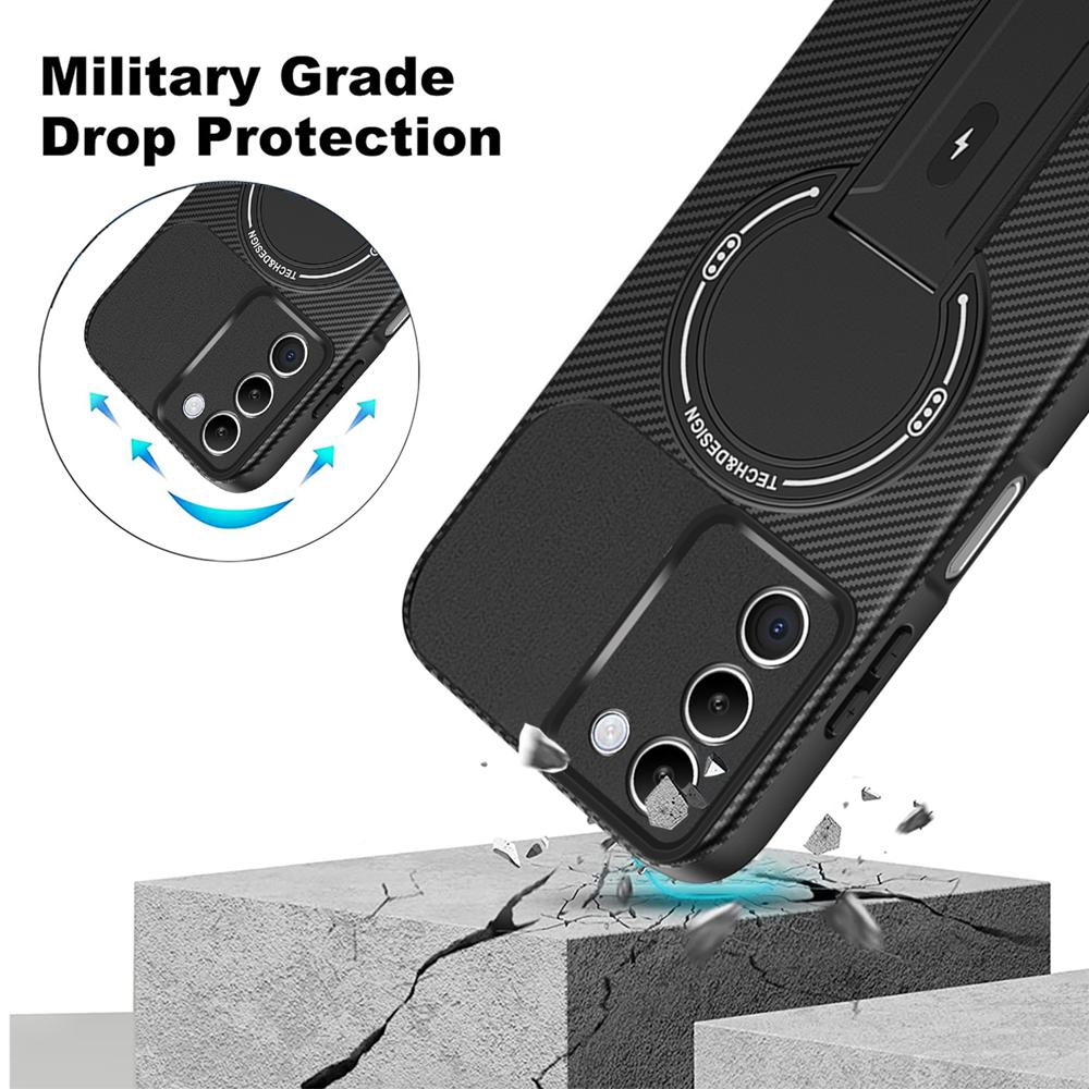 Für Xiaomi Redmi 15 5G 169mm Hülle Magnetische Kabellose Ladung mit Magsafe Armor Case Für Redmy 15 Redmi15 5G Halterung Halter Abdeckung