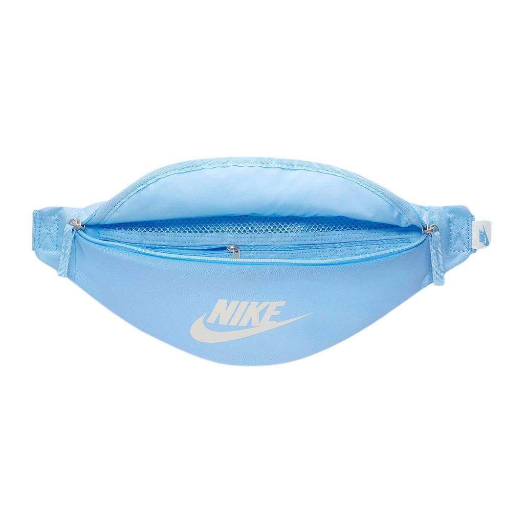 New Nike Heritage Nylon Fanny Pack Unisex Aquarius Blue & Sailboat White DB0490-407