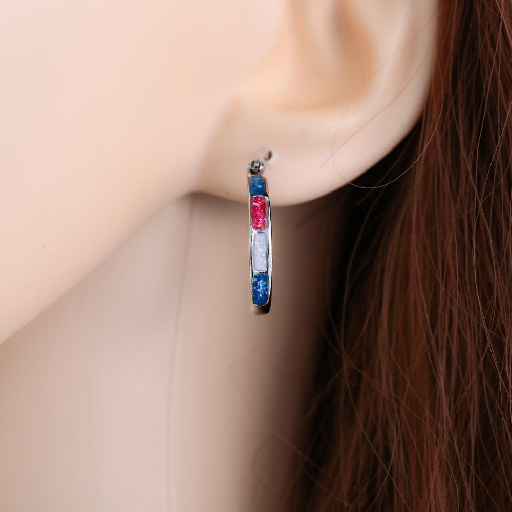Stud Earrings Slimming Earring Gallstone Earrings Healthy Stimulation Acupoint Weight Loss Hoop