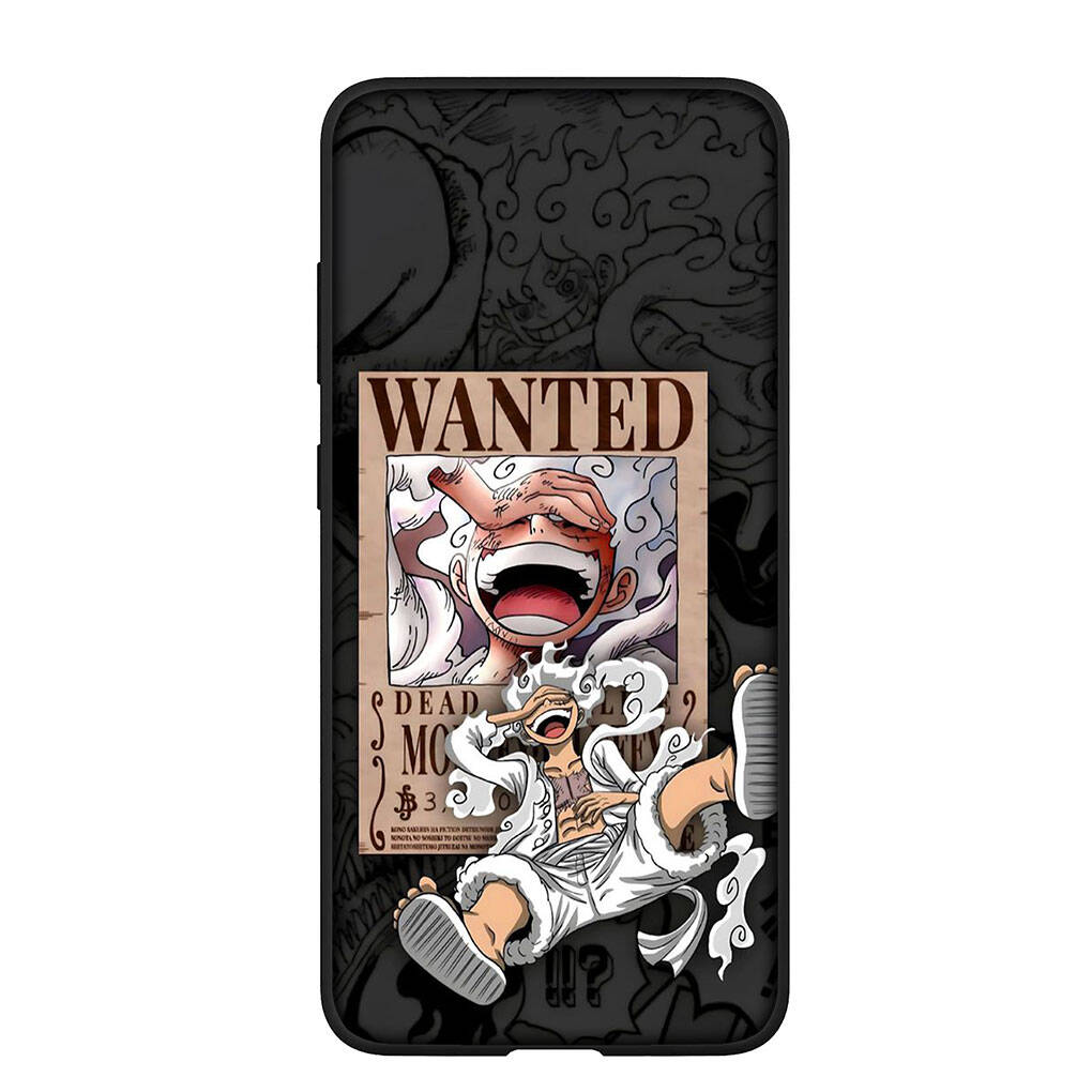 Phone Case for iPhone 17 15 16 Plus Redmi Note 14 12 11 13 Pro Max Huawei P30 P20 Lite Y9 OPPO A60 A40 A80 A18 A16 Poster Luffy Gear 5 One Piece Cover