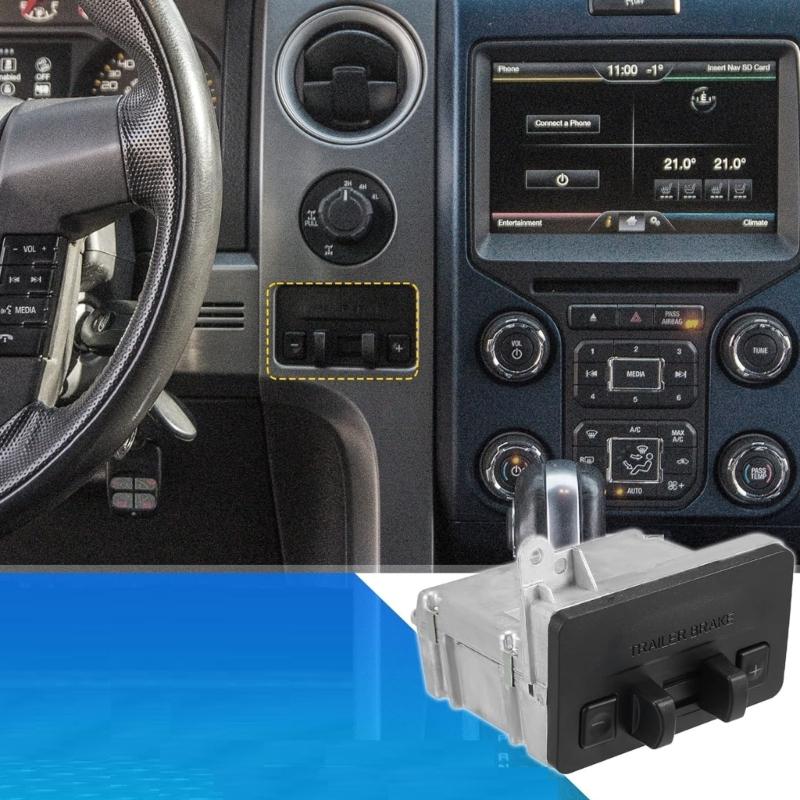Trailer Brake Control Module Kit BL3Z19H332AA BL3Z2C006BB for 2011-2014 Replacement Part Brake Controller Module