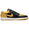 Air Jordan 1 Low Yellow Ochre Men Sneakers Black White 553558-072
