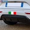 Reflective Italian Flag Vinyl Front Bumper Trunk Body Fender Sticker For Alfa Romeo Stelvio Giulia 159 Giulietta 147 Mito 156 4C