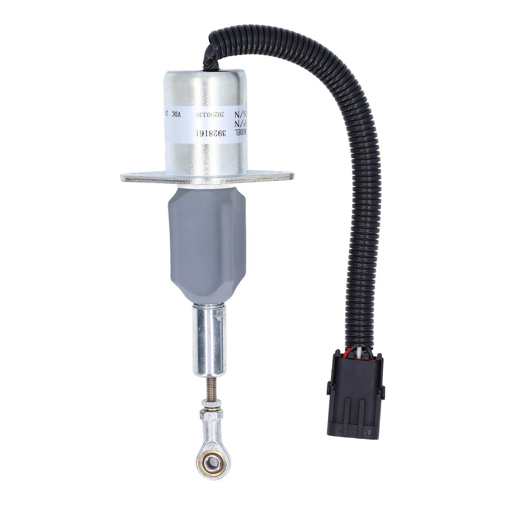 Electrovalvă de stingere a flăcării cu solenoid de oprire a combustibilului 24V 3928161 Înlocuire pentru Cummins 6CT 8.3L