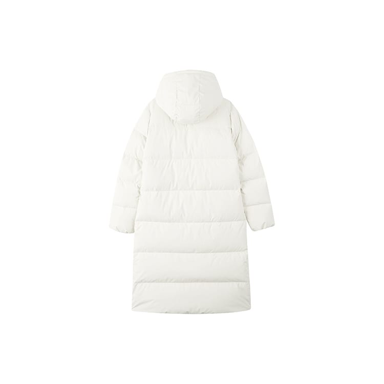 Skechers Colorful Down Jackets Women's Marshmallow White Hooded Moderate Other L423W131-0074