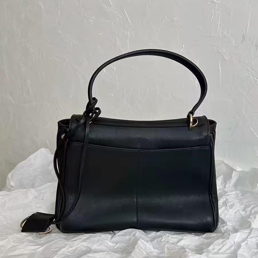 New B-home Rodeobag Leather High-end Handbag Buckle Commuting Armpit Bag Women's Bag