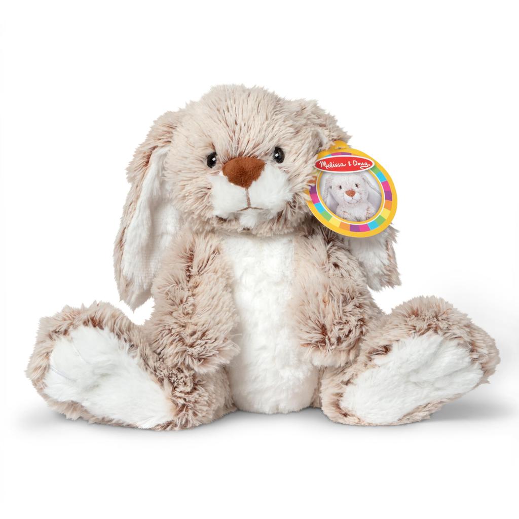 Melissa & Doug Burrow Bunny Rabbit Stuffed Animal (9 Inch)