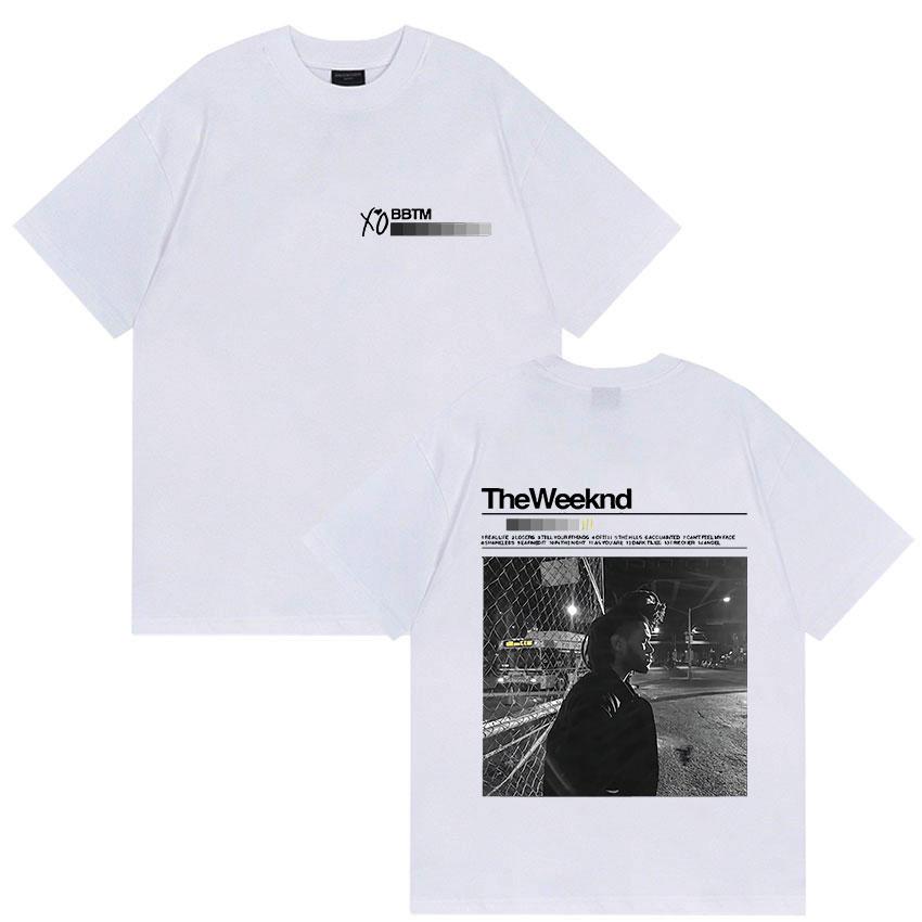 Limited Edition for SpringSummer 2026 of The Weeknd XO Album  Mens Gothicstyle Clothing for Street Hiphop Tshirt