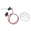 Zestaw hydraulicznych hamulców tarczowych do roweru Zamiennik dla Baja Doodle Bug Dirt Bug DB30 Baja z tarczą hamulcową 180 mm, cylinderkiem głównym, zaciskiem