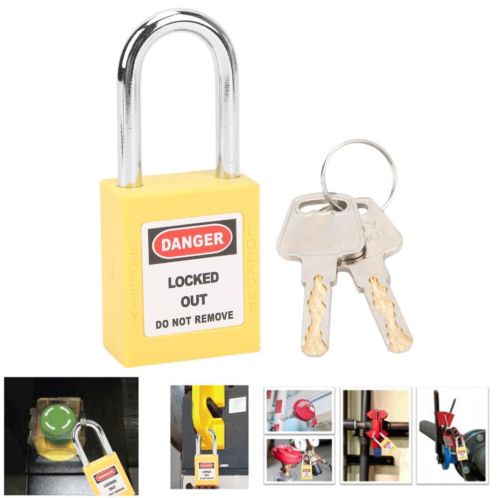 Insulated Safety Padlock 38mm Industrial Lock Reliable Insulated Lock Safety Lock