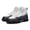 Tênis Cano Alto Casual Clássico Li Ning CF Tênis Unissex Branco Nuvem AGCR488-1