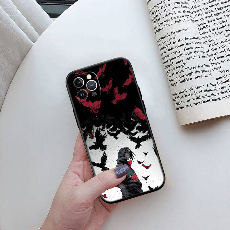 MH103 Naruto Uchiha Itachi Handyhülle für iPhone 7 8 11 12 13 14 15 16 17 16E XS Pro Max XR X SE Air