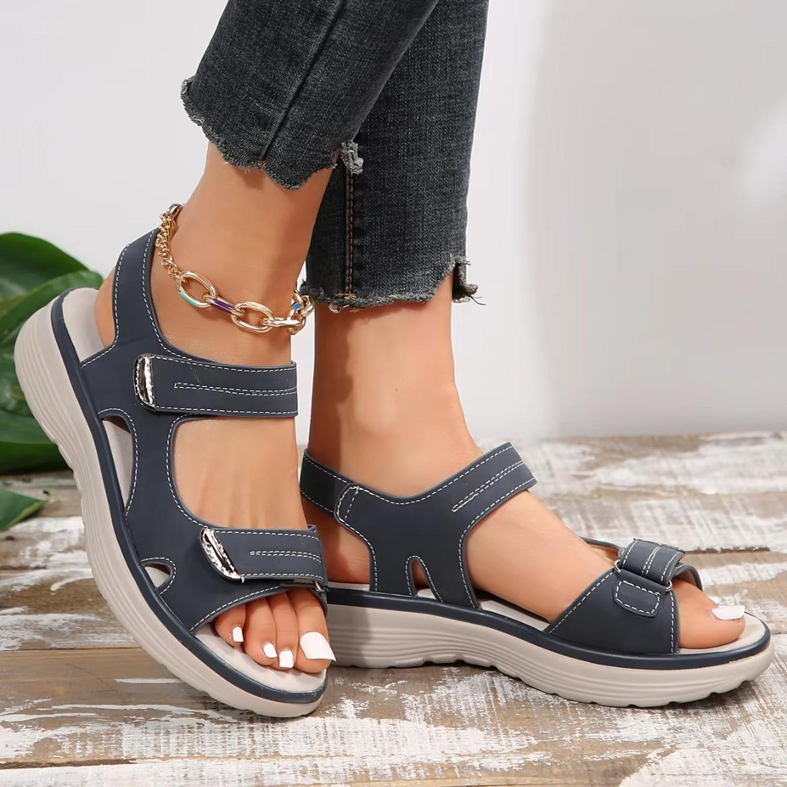 Women s Summer Sports Slides Lightweight Beach Sandals 36