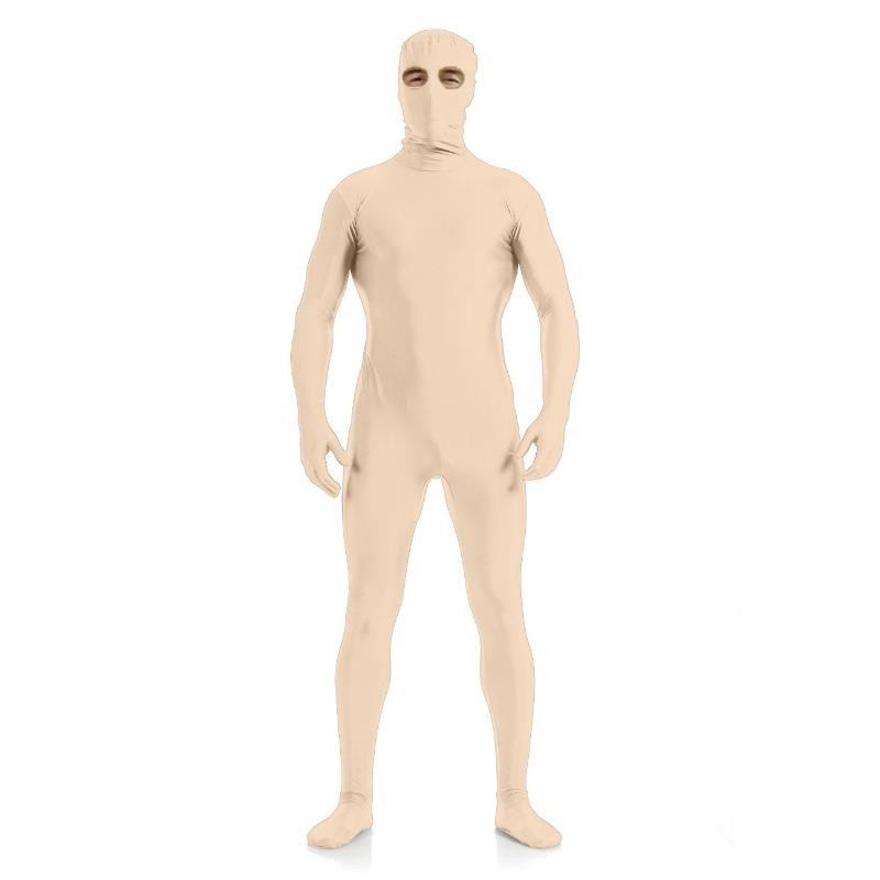 All-inclusive Exposed Tights Solid Color Cross-dressing Gymnastics Clothes Stage Performance Clothes Elastane Cos Clothes Onesie