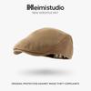 25 autumn and winter new retro forward hat children's high-quality woolen versatile cap casual versatile