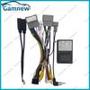 Gamnew Car 16pin Wiring Harness Adapter Canbus Box Decoder Android Power Cable For Honda CRV Civic HRV 2021