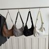 Corduroy, niche largecapacity commuter tote bag women's new fashion shoulder messenger bag