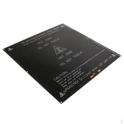 Aluminium Heated PCB Bed 24V Heatbed Plat 300x300x3mm 3D Printer