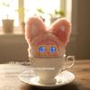 Jopark Ai Interactive Plush Doll Soothing Companion With Led Emotional Eyes Bluetooth Voice Control Bag Pendant For Kids Adults