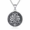 Nordic Mythology Mjolnir Men Titanium Steel Necklace Ins Premium Pendant