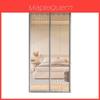 Magneto Mesh Mosquito Curtain With Strong Magnetic Strips For Home Use And Insect Prevention