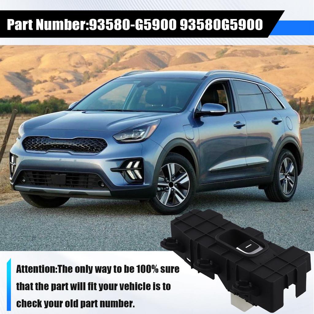 AB12-Für Kia Niro 2017-2020 Auto HINTEN Links Fahrerseite Elektrischer Fensterheber Schalter 93580-G5900