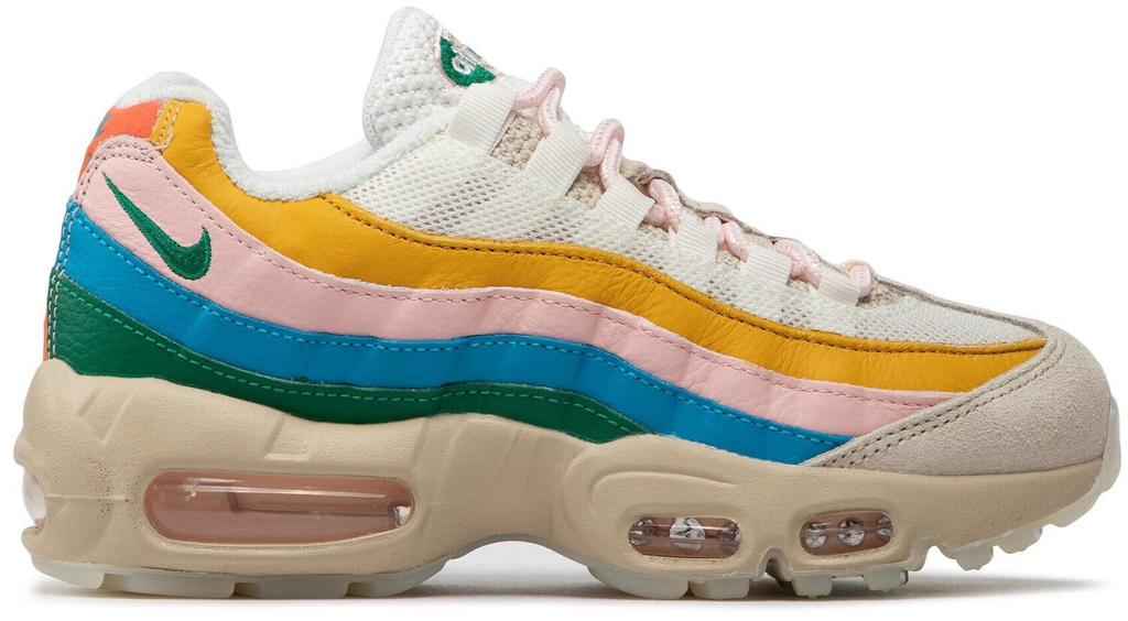 Женские кроссовки Nike Air Max 95 (DQ9323-200) ротанг/парус/пилигрим/малахит
