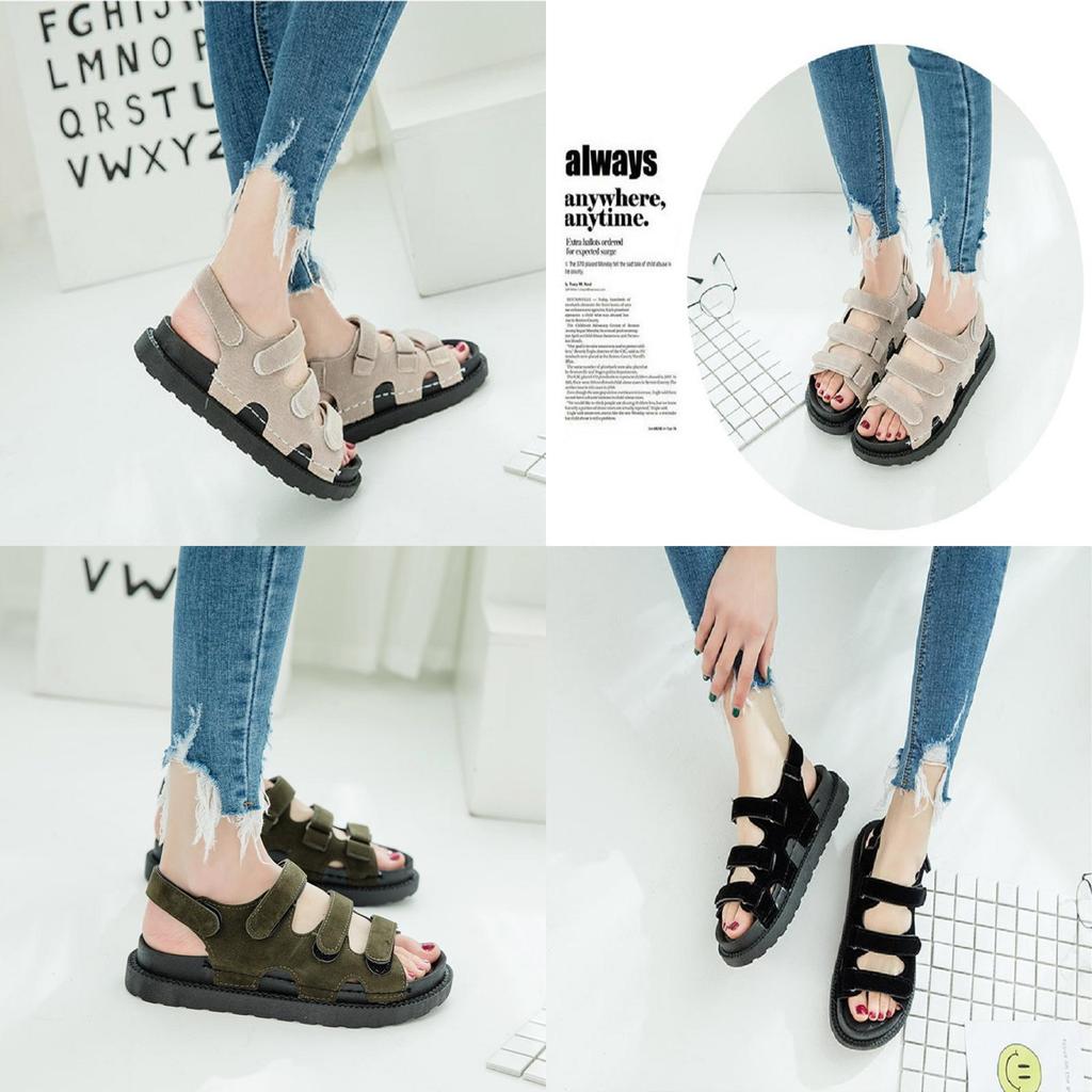 Premium Quality 2018 Summer Women's Thick Bottom Lightweight Beach Sandals For Casual Wear