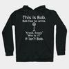 Funny This Is Bob Meme Graphic Unisex Cotton Casual Pullover Hoodie