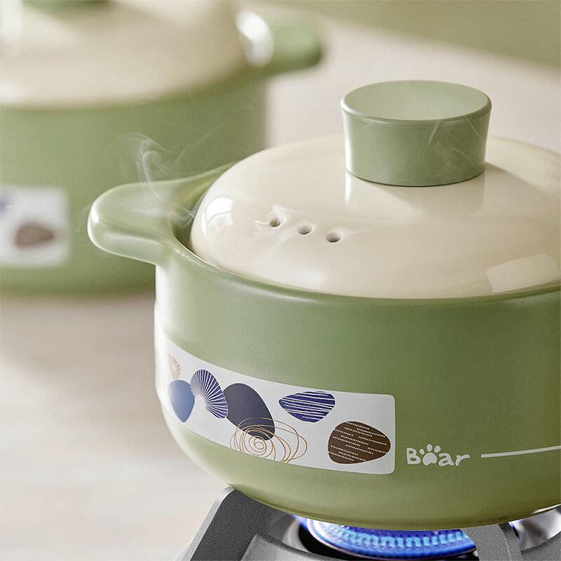 Bear Spodumene Ceramic Clay Pot for Gas Stoves