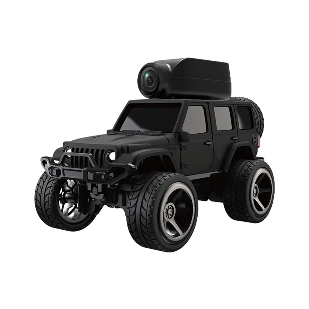 1:64 Alloy RC Crawler Car with 480P Camera, WiFi APP Control, Gravity Sensing, Auto Demo, Control, Lights, Photo/Video, 2.4GHz Remote Cont