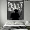 Peaky Blinders Wall Tapestry Aesthetic Wall Hanging Printed Fabric Blanket Decorative Tapestries for Bedroom Living Room Home Decor
